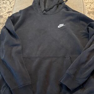 Nike Charcoal Hoodie with Logo